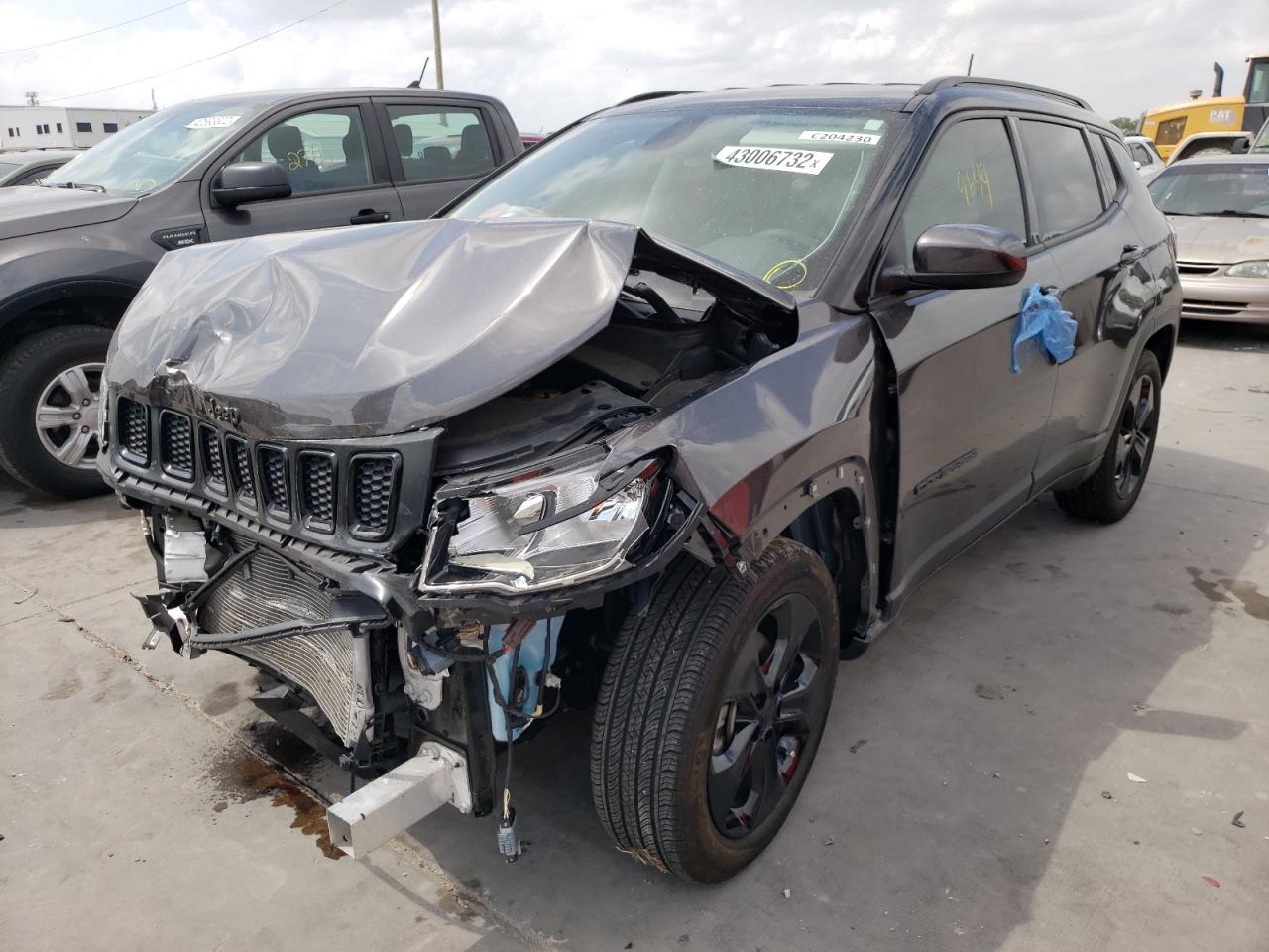 Photo 2 from auction – 2021 JEEP COMPASS LA with VIN 3C4NJCBB9MT509242