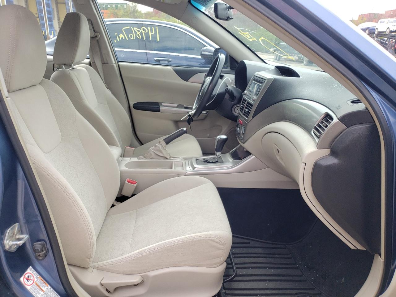 Photo 5 from auction – 2009 SUBARU IMPREZA 2. with VIN JF1GE60649H518821