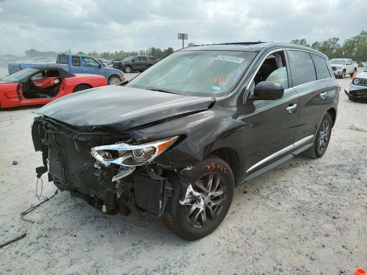 Photo 2 from auction – 2013 INFINITI JX35 with VIN 5N1AL0MN0DC305192