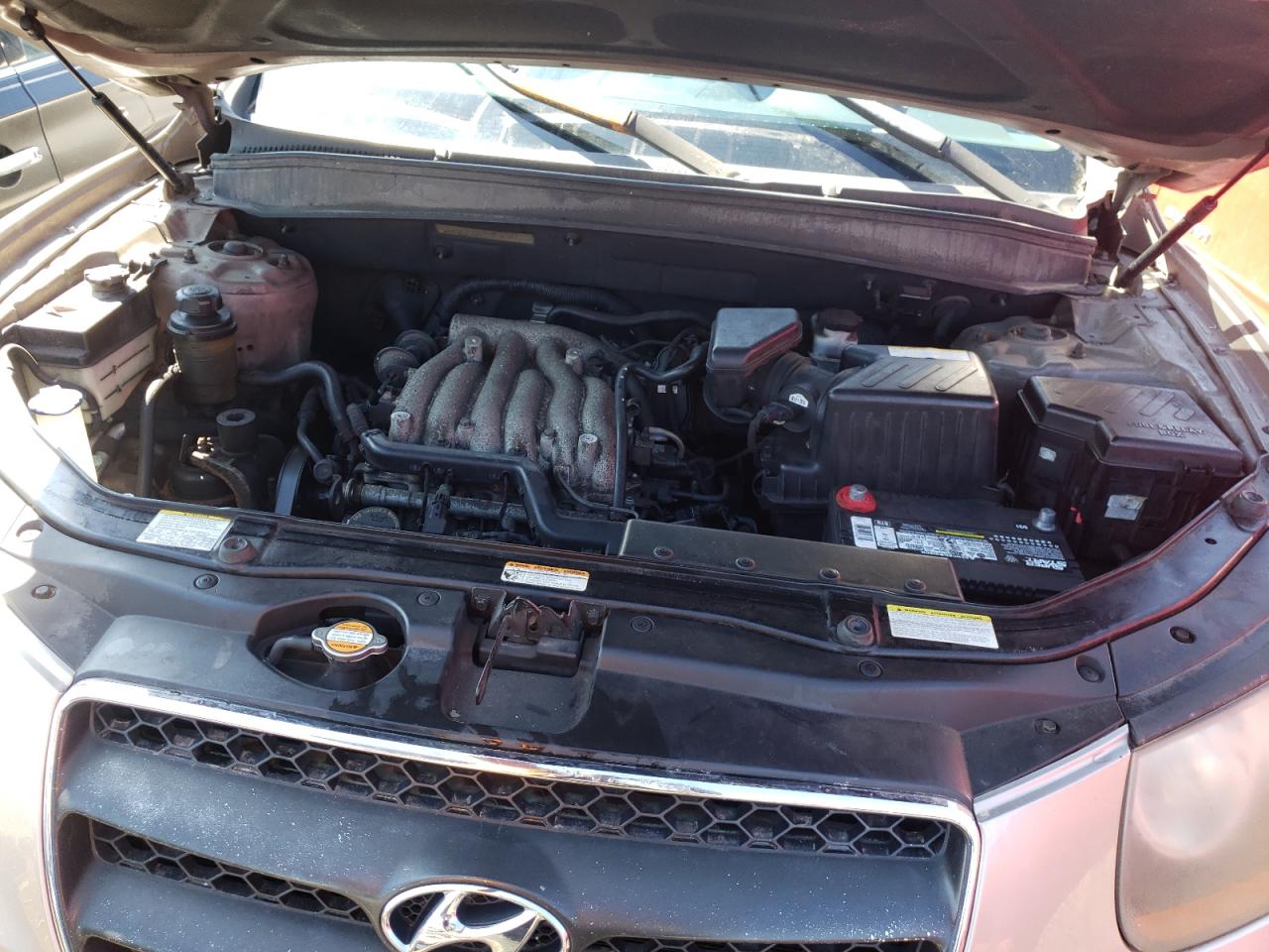 Photo 7 from auction – 2007 HYUNDAI SANTA FE G with VIN 5NMSG73D57H072723