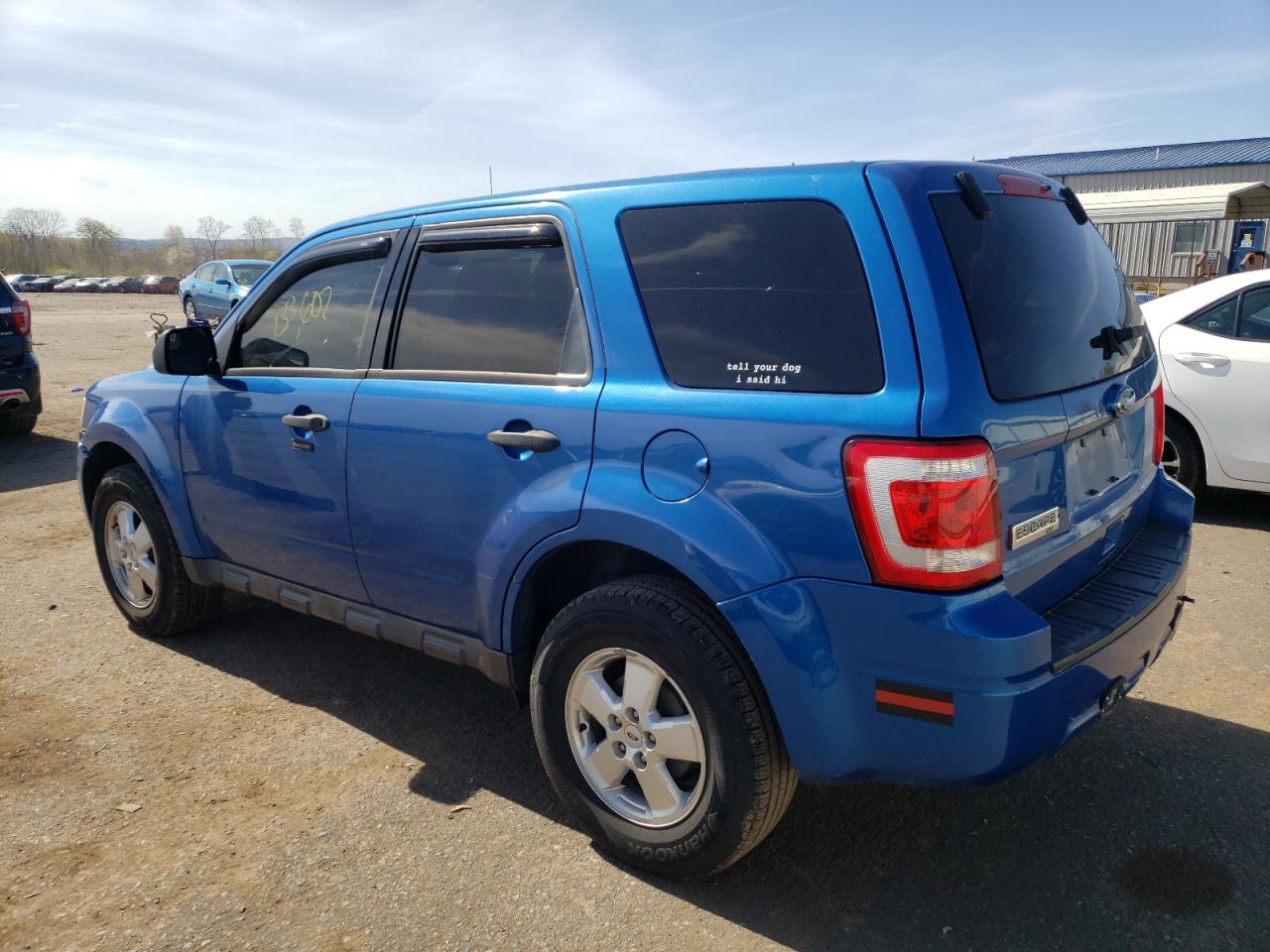 Photo 3 from auction – 2011 FORD ESCAPE XLT with VIN 1FMCU9DG7BKA65881