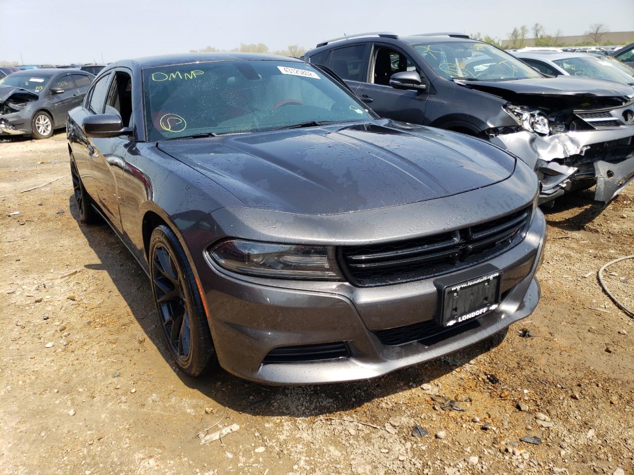 DODGE CHARGER SX 2019 with VIN 2C3CDXBG2KH724652 - Photo from auction