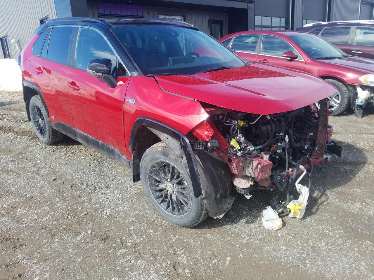 TOYOTA RAV4 PRIME 2021 with VIN JTMGB3FV5MD048704 - Photo from auction