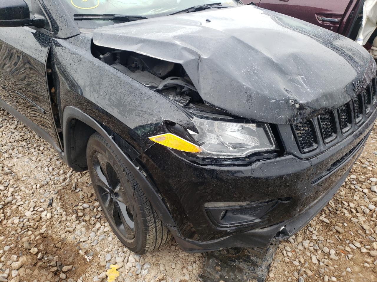 Photo 9 from auction – 2019 JEEP COMPASS LA with VIN 3C4NJCBB2KT706606