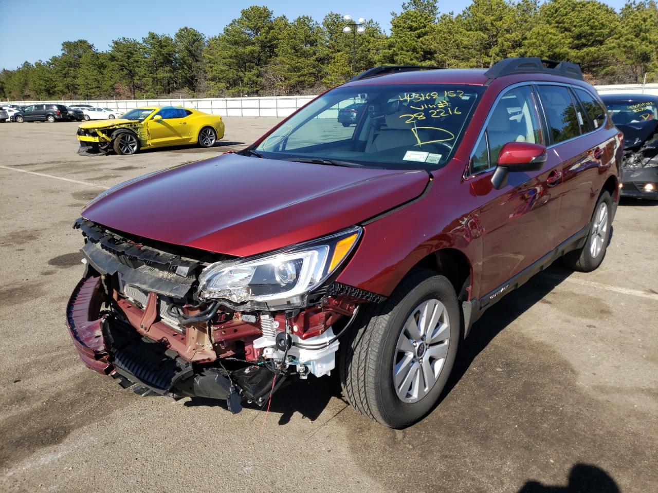 Photo 2 from auction – 2017 SUBARU OUTBACK 2. with VIN 4S4BSAFC5H3282216