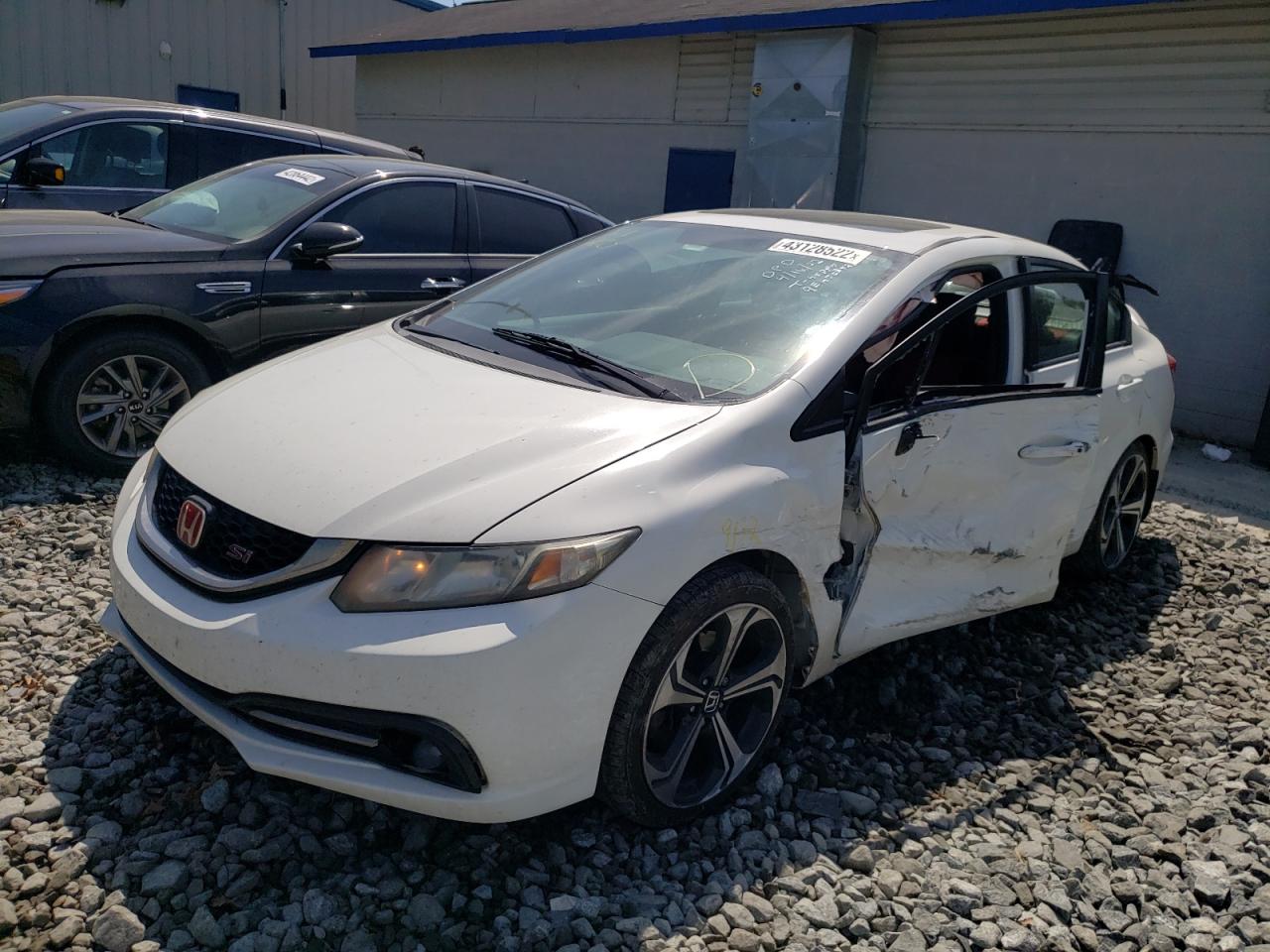 Photo 2 from auction – 2014 HONDA CIVIC SI with VIN 2HGFB6E59EH703421