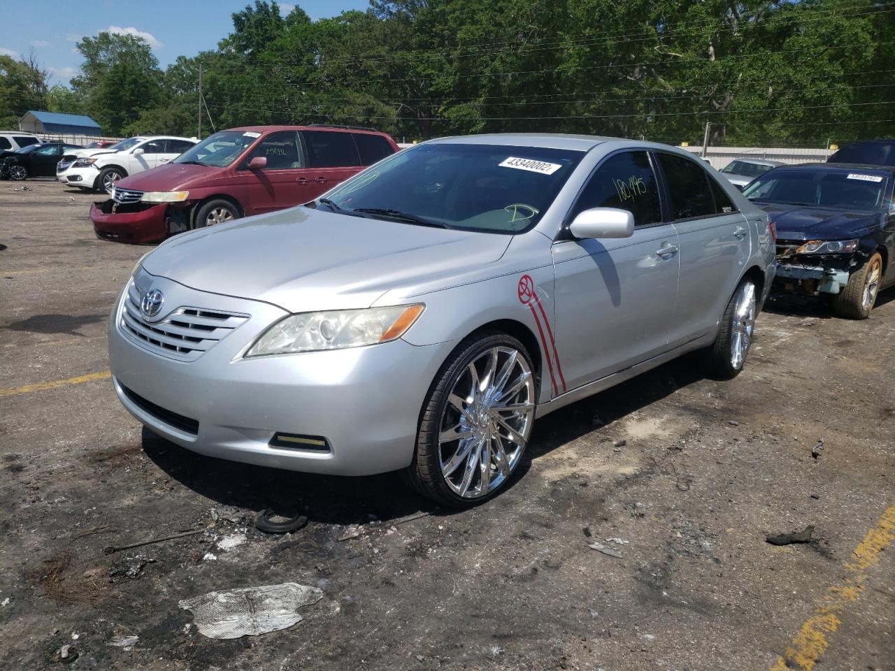 Photo 2 from auction – 2007 TOYOTA CAMRY CE with VIN 4T1BE46K87U683736