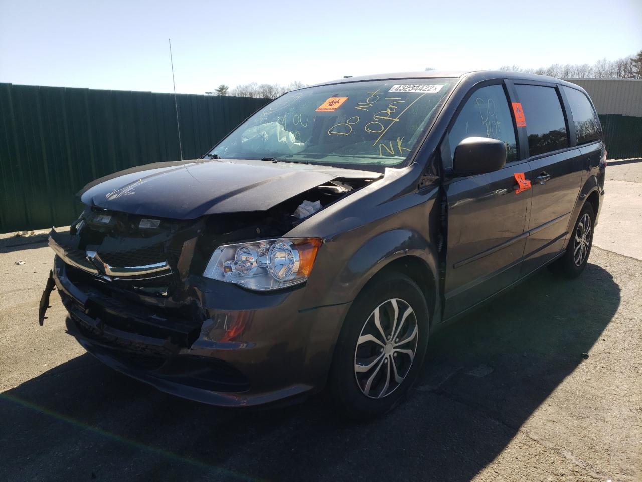 Photo 2 from auction – 2015 DODGE GRAND CARA with VIN 2C4RDGBG6FR713689