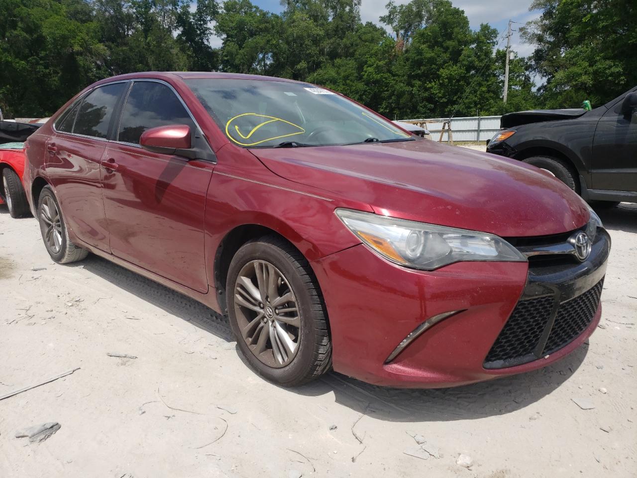 TOYOTA CAMRY LE 2015 with VIN 4T1BF1FK3FU909708 - Photo from auction