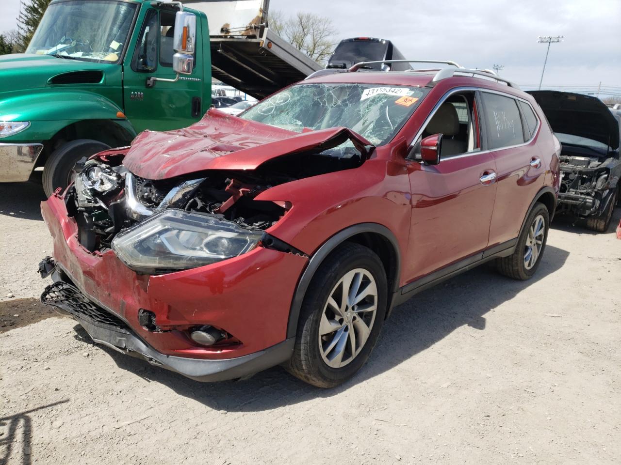 Photo 2 from auction – 2015 NISSAN ROGUE S with VIN 5N1AT2MV2FC794385