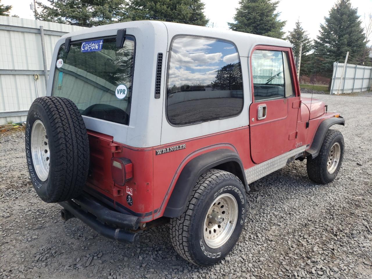 Photo 4 from auction – 1988 JEEP WRANGLER L with VIN 2BCCV8148JB526358