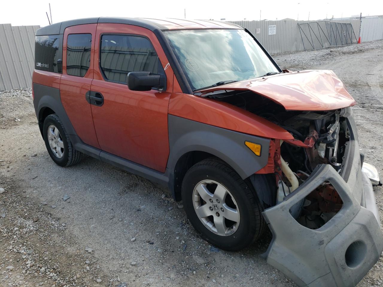 Photo 1 from auction – 2005 HONDA ELEMENT EX with VIN 5J6YH28625L015521