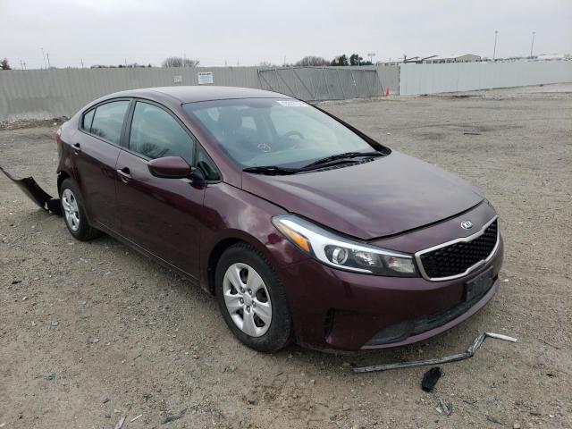 KIA FORTE LX 2018 with VIN 3KPFK4A70JE175266 - Photo from auction