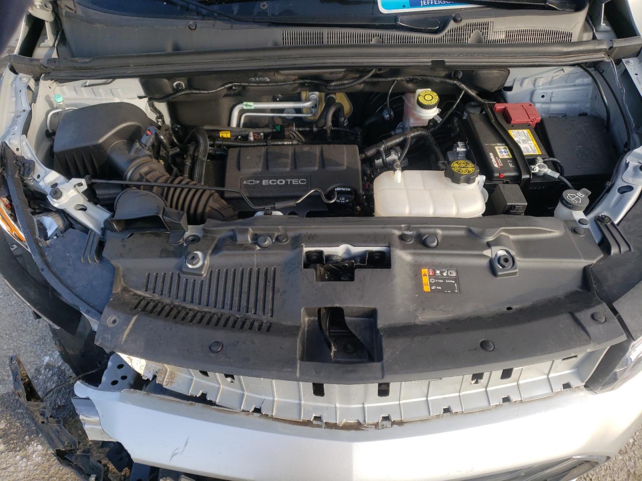 Photo 7 from auction – 2020 CHEVROLET TRAX LS with VIN KL7CJKSB4LB030175