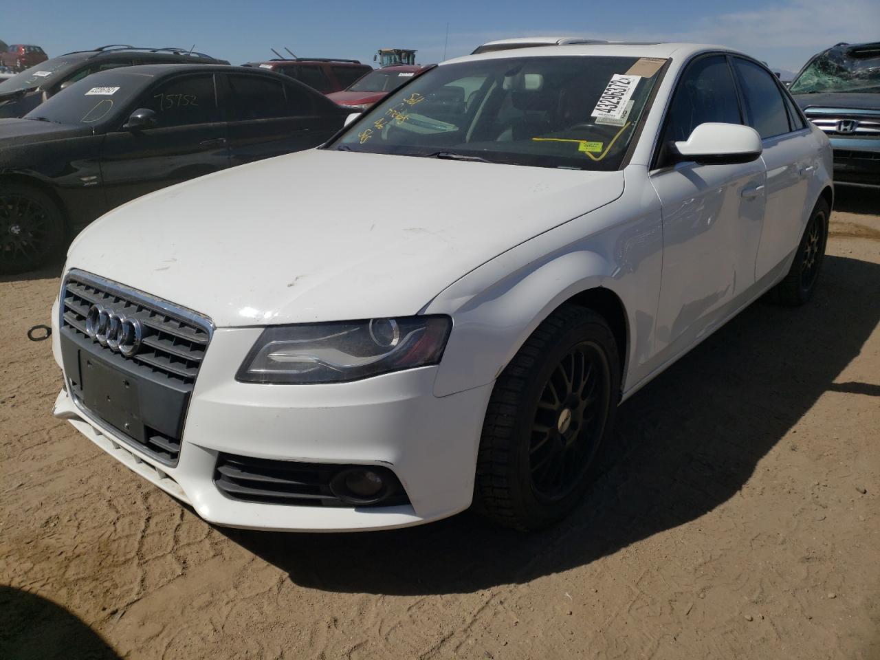 Photo 2 from auction – 2010 AUDI A4 PREMIUM with VIN WAUFFAFL5AN054010