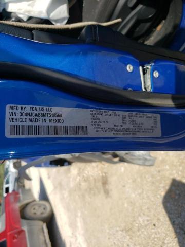 Photo 10 from auction – 2021 JEEP COMPASS SP with VIN 3C4NJCAB8MT518564