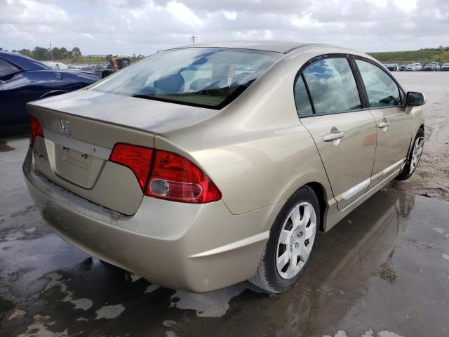 Photo 4 from auction – 2008 HONDA CIVIC LX with VIN 1HGFA16548L014334