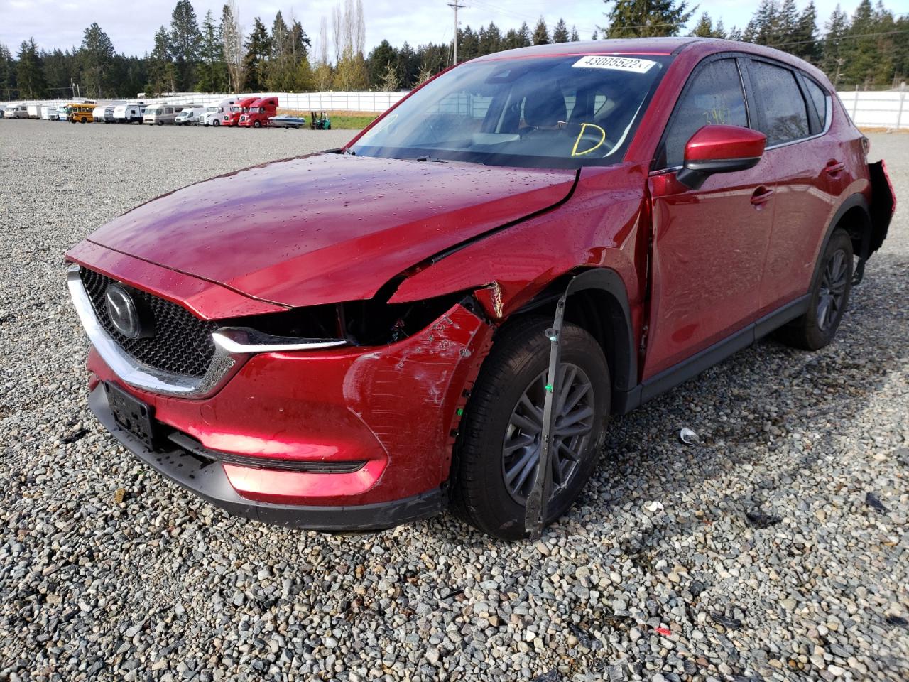 Photo 9 from auction – 2021 MAZDA CX-5 TOURI with VIN JM3KFBCM3M0449820
