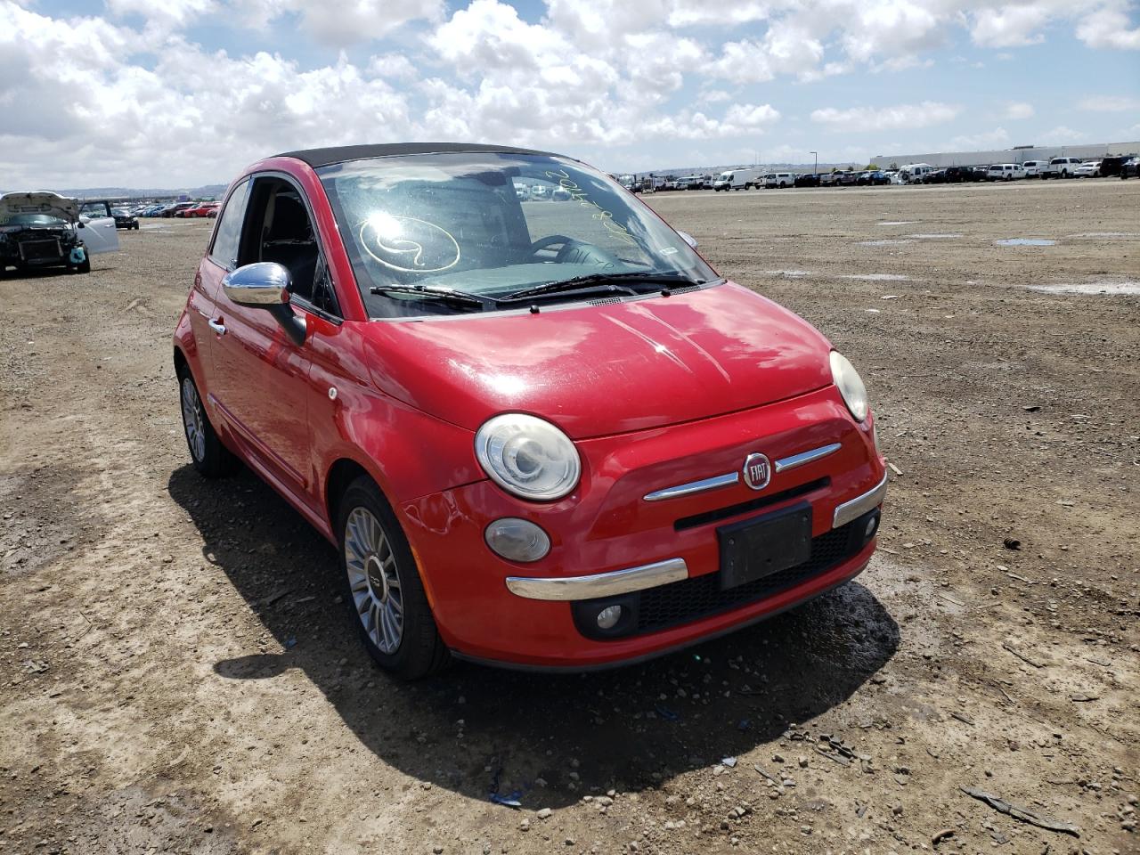 FIAT 500 LOUNGE 2012 with VIN 3C3CFFER3CT118903 - Photo from auction