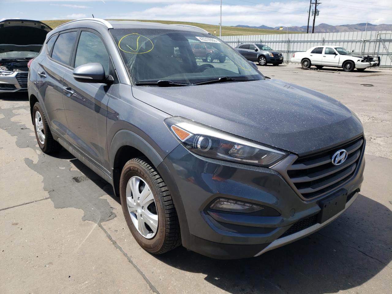 Photo 1 from auction – 2016 HYUNDAI TUCSON LIM with VIN KM8J3CA26GU155597