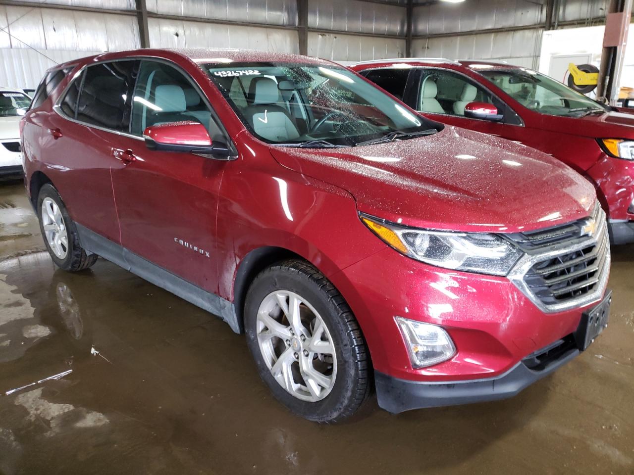 CHEVROLET EQUINOX LT 2018 with VIN 2GNAXTEX6J6226213 - Photo from auction