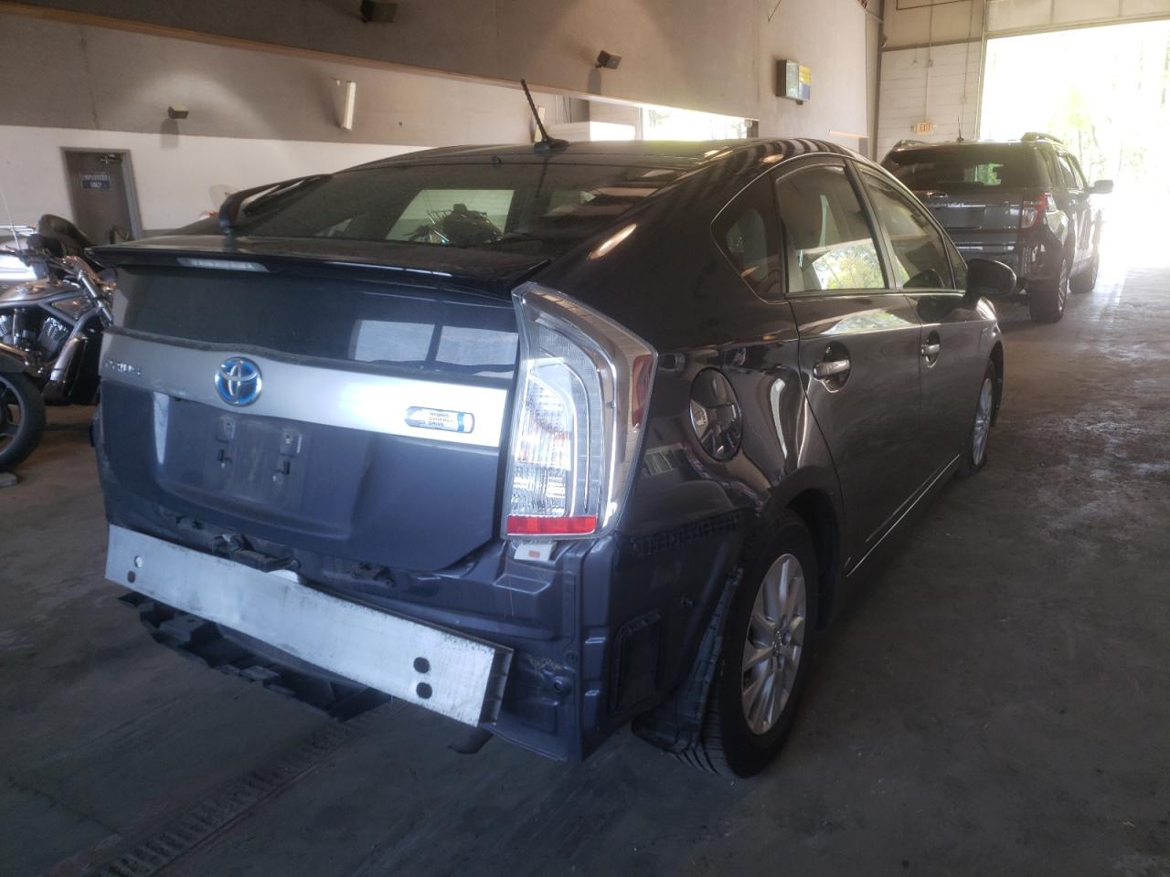 Photo 4 from auction – 2012 TOYOTA PRIUS PLUG with VIN JTDKN3DP2C3020224