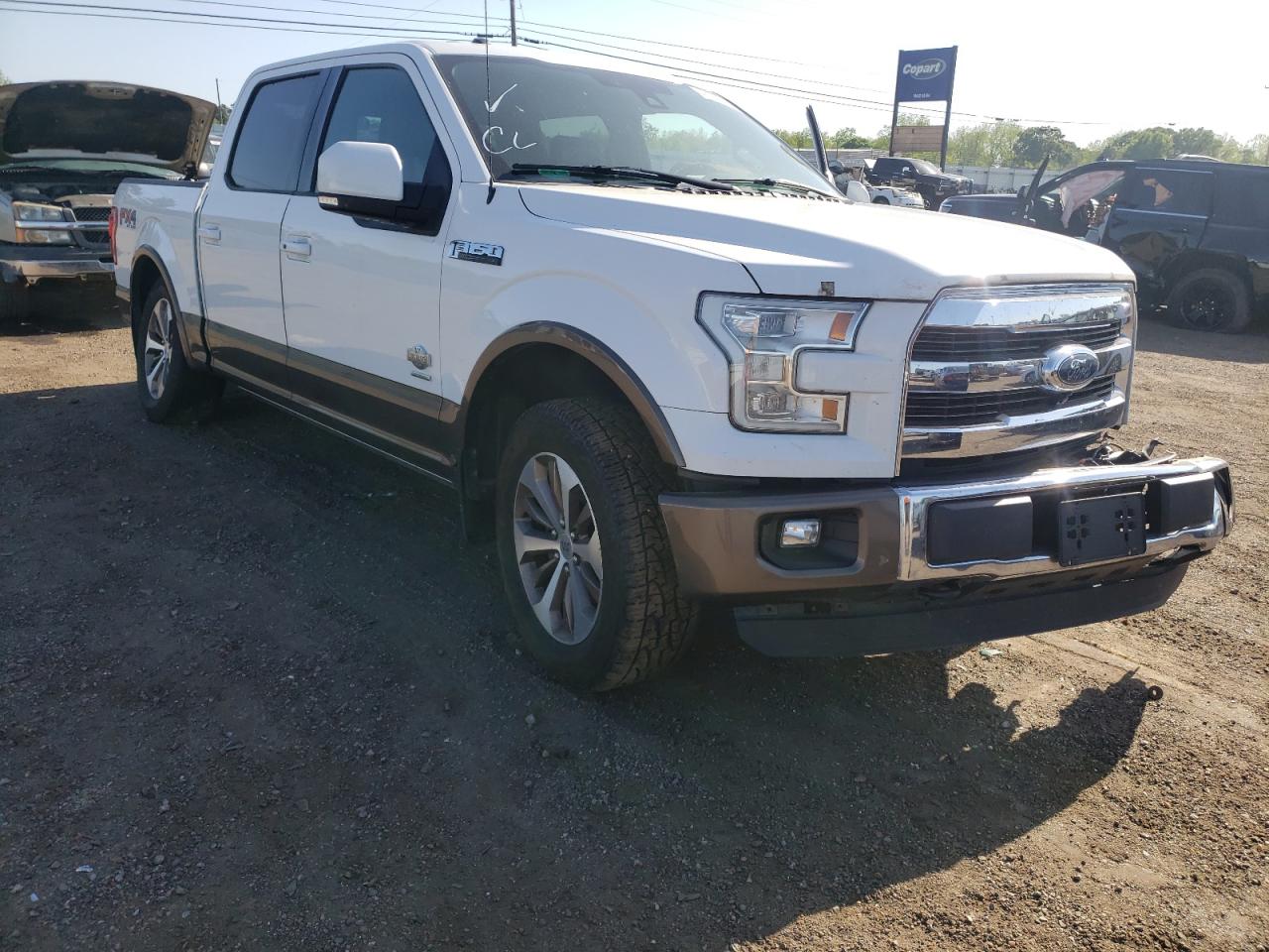 FORD F150 SUPER 2015 with VIN 1FTEW1EG9FFC47653 - Photo from auction