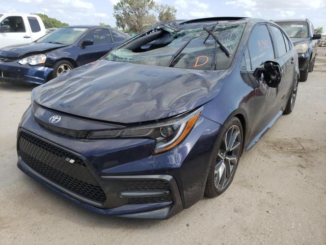 Photo 2 from auction – 2021 TOYOTA COROLLA SE with VIN 5YFM4MCE6MP073616
