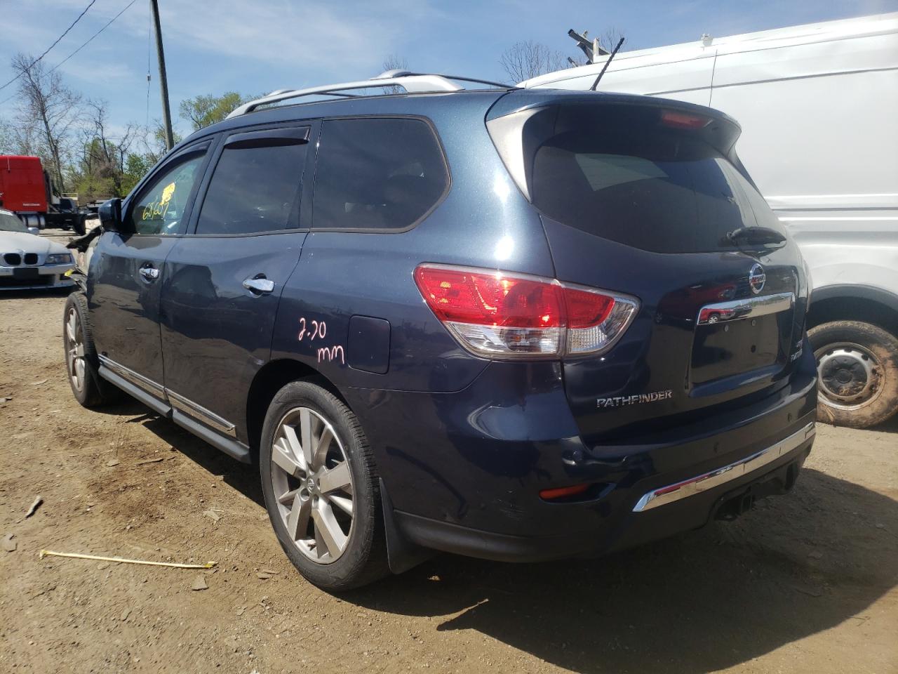 Photo 3 from auction – 2014 NISSAN PATHFINDER with VIN 5N1AR2MM4EC615672