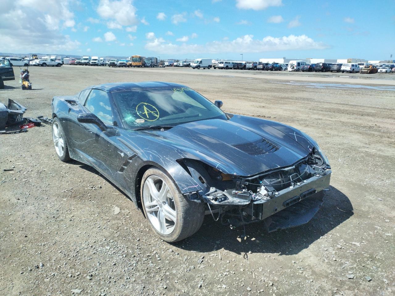 CHEVROLET CORVETTE S 2017 with VIN 1G1YA2D77H5117858 - Photo from auction