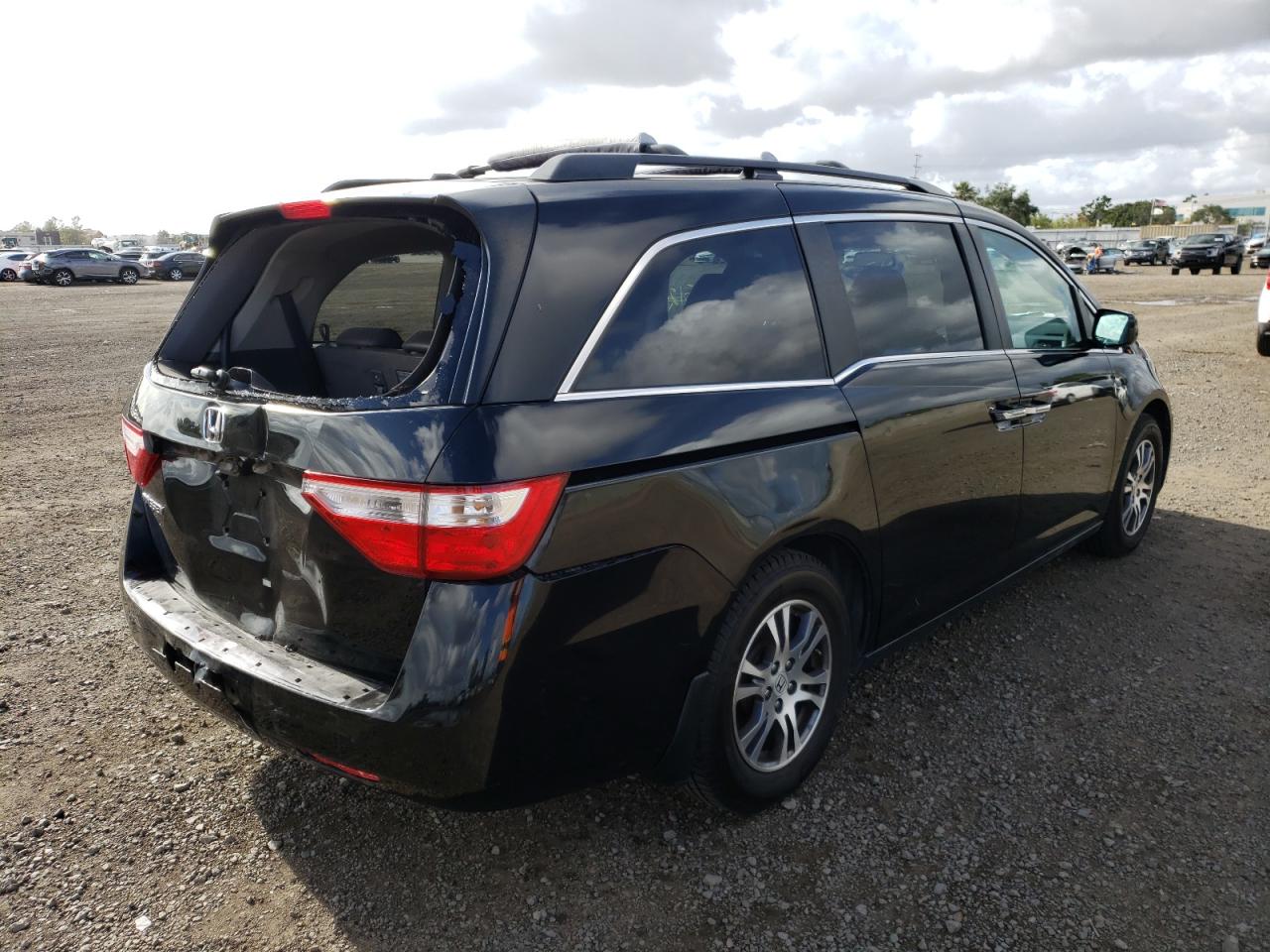 Photo 4 from auction – 2011 HONDA ODYSSEY EX with VIN 5FNRL5H67BB069115