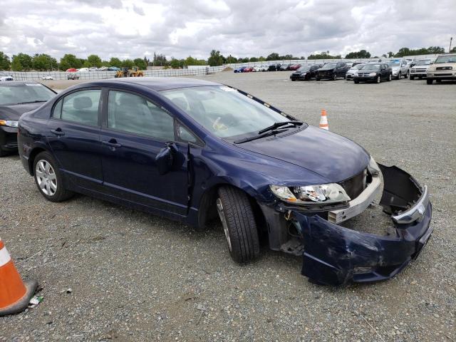 HONDA CIVIC LX 2010 with VIN 19XFA1F50AE052754 - Photo from auction