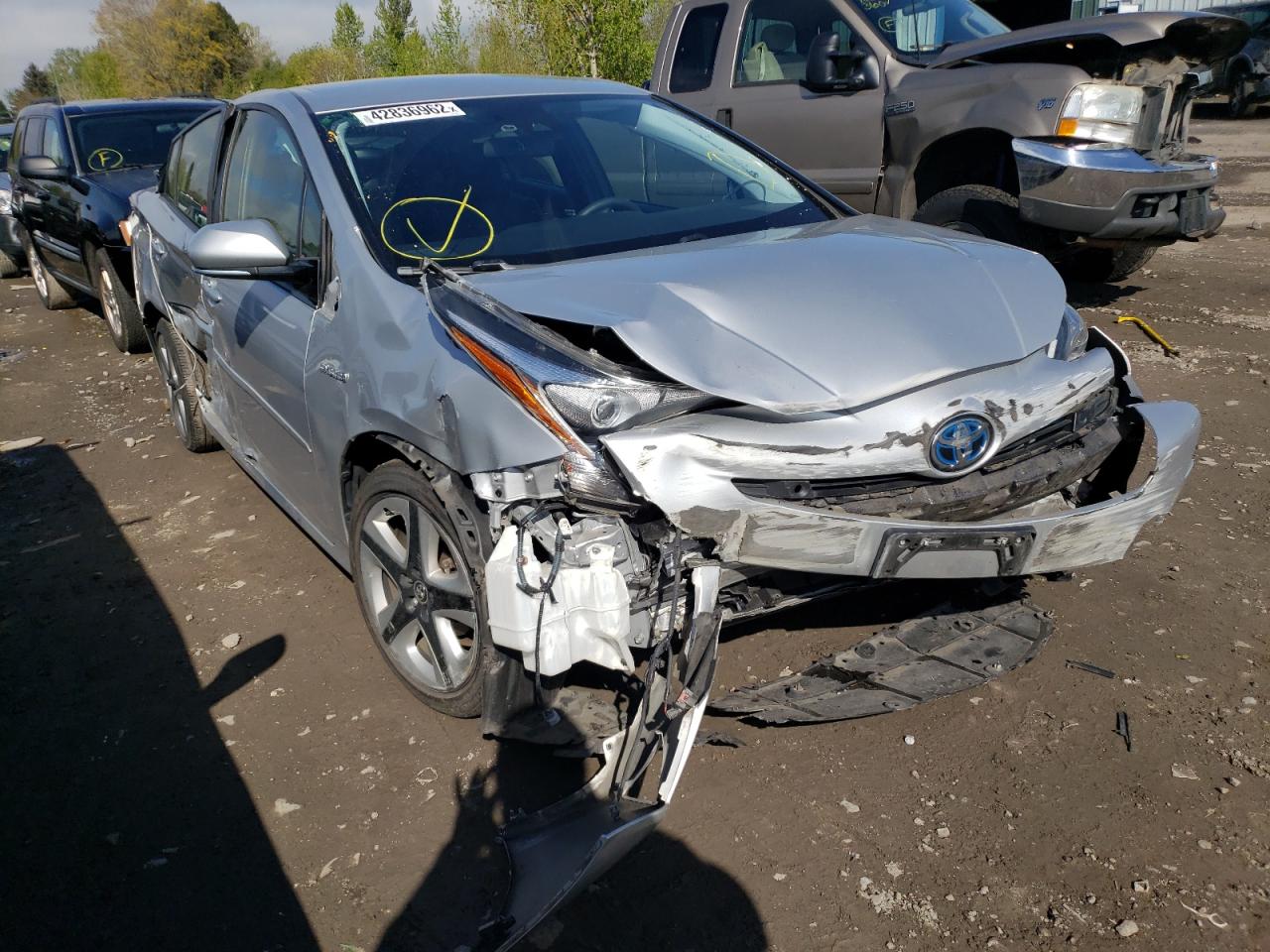 Photo 9 from auction – 2017 TOYOTA PRIUS with VIN JTDKARFU4H3543995