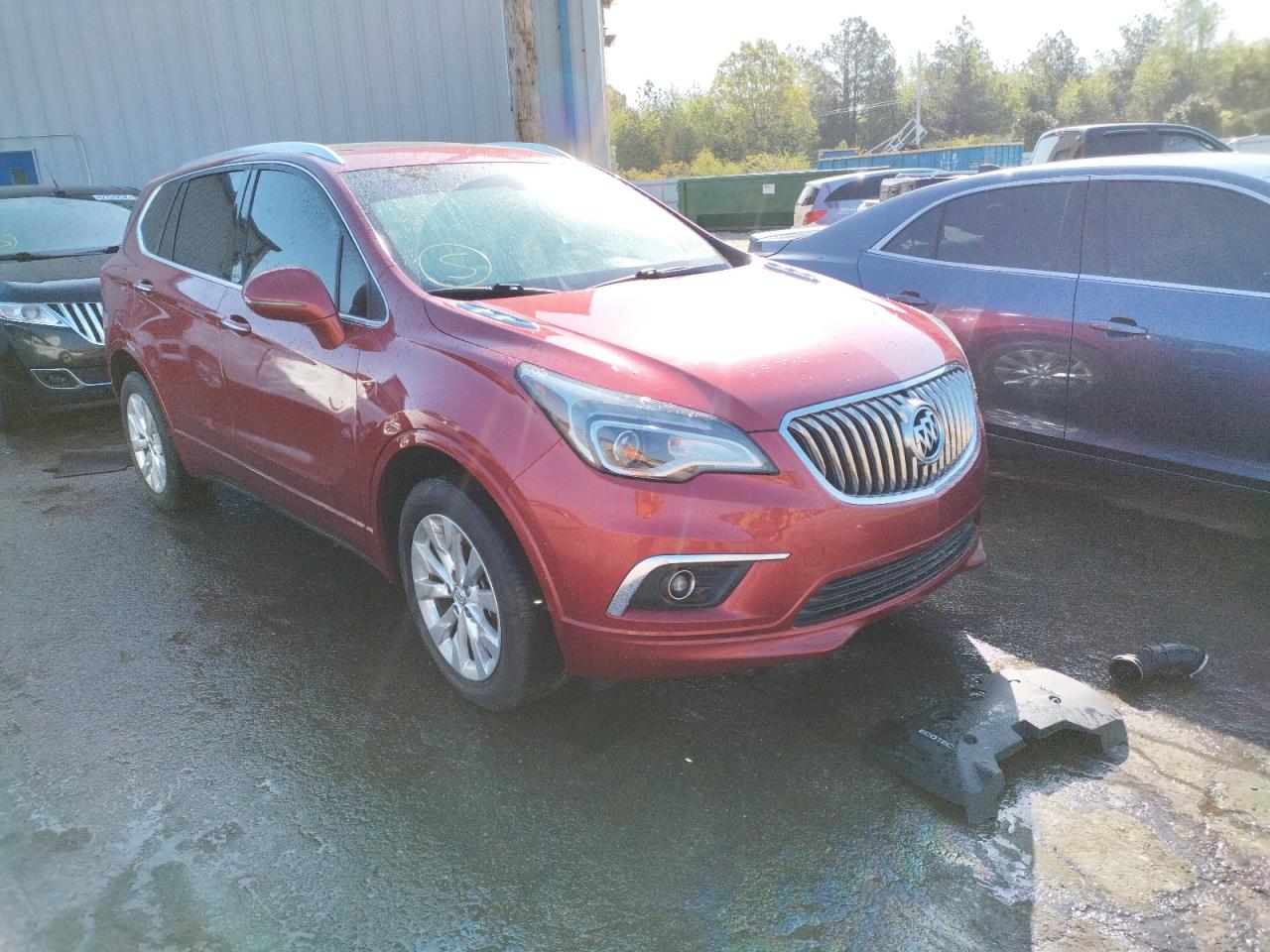 BUICK ENVISION E 2017 with VIN LRBFXBSA6HD000823 - Photo from auction