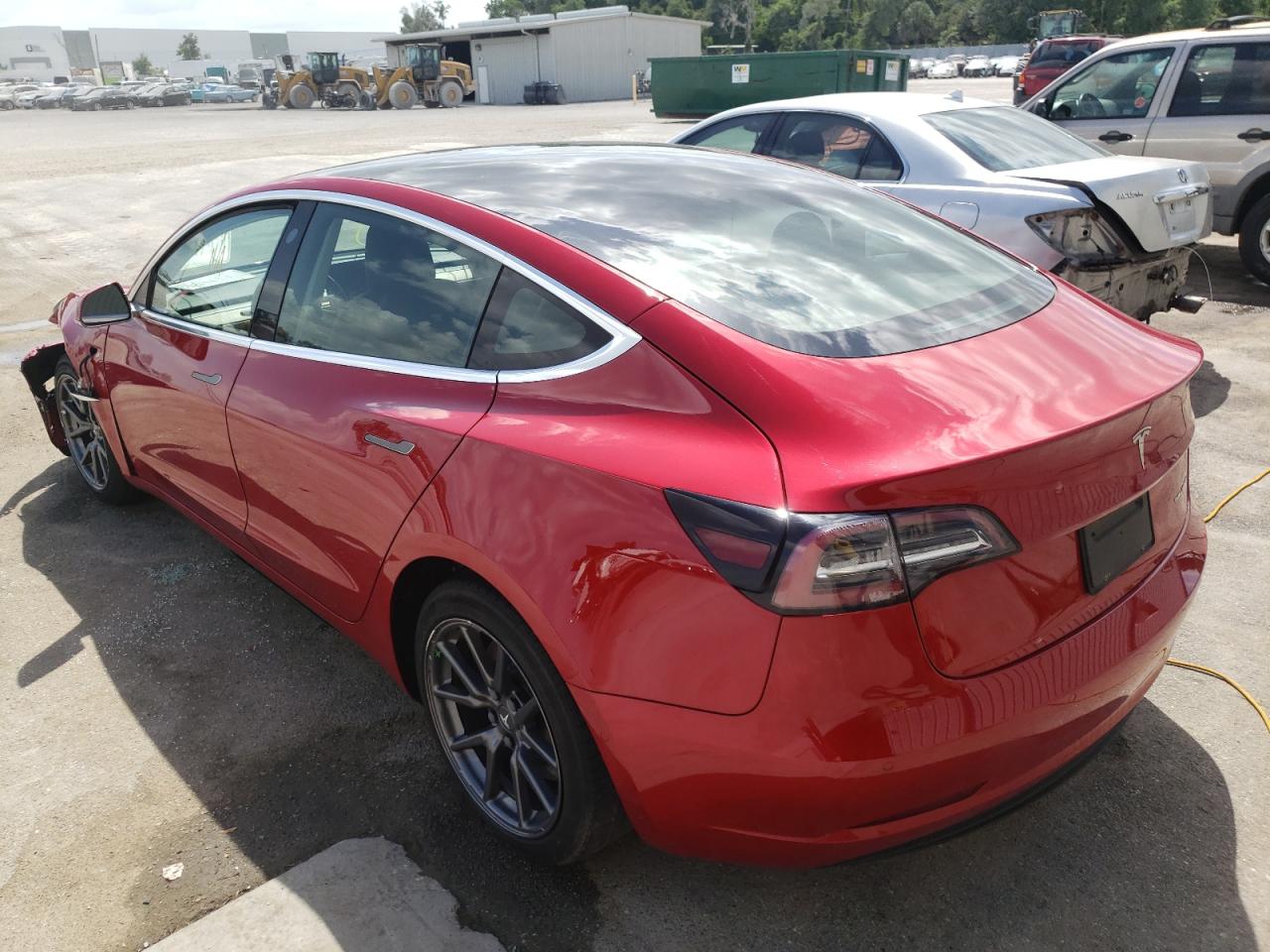 Photo 3 from auction – 2020 TESLA MODEL 3 with VIN 5YJ3E1EBXLF782991