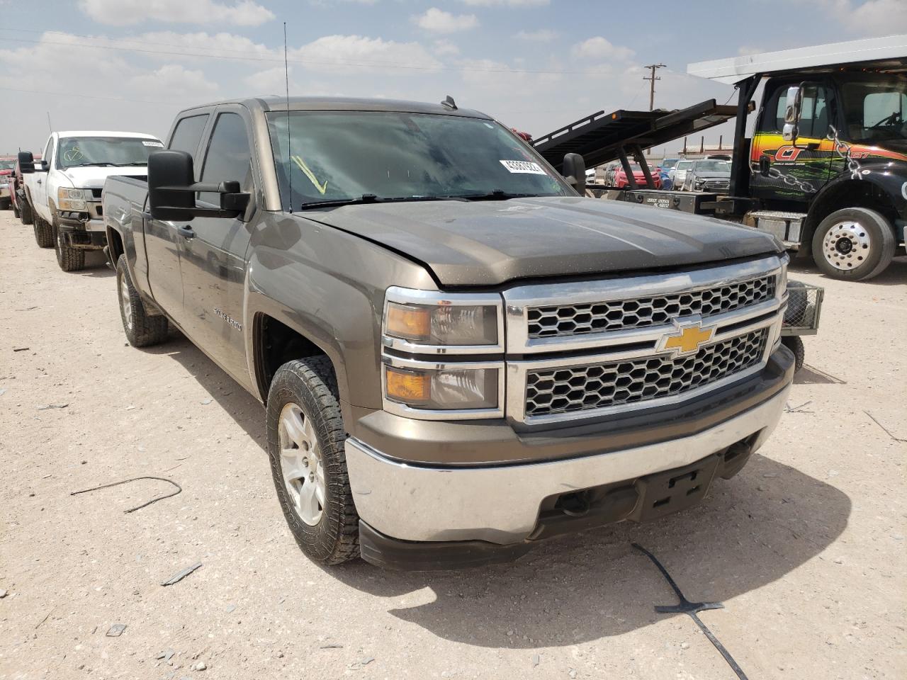 CHEVROLET SILVERADO 2014 with VIN 3GCUKREC8EG258997 - Photo from auction