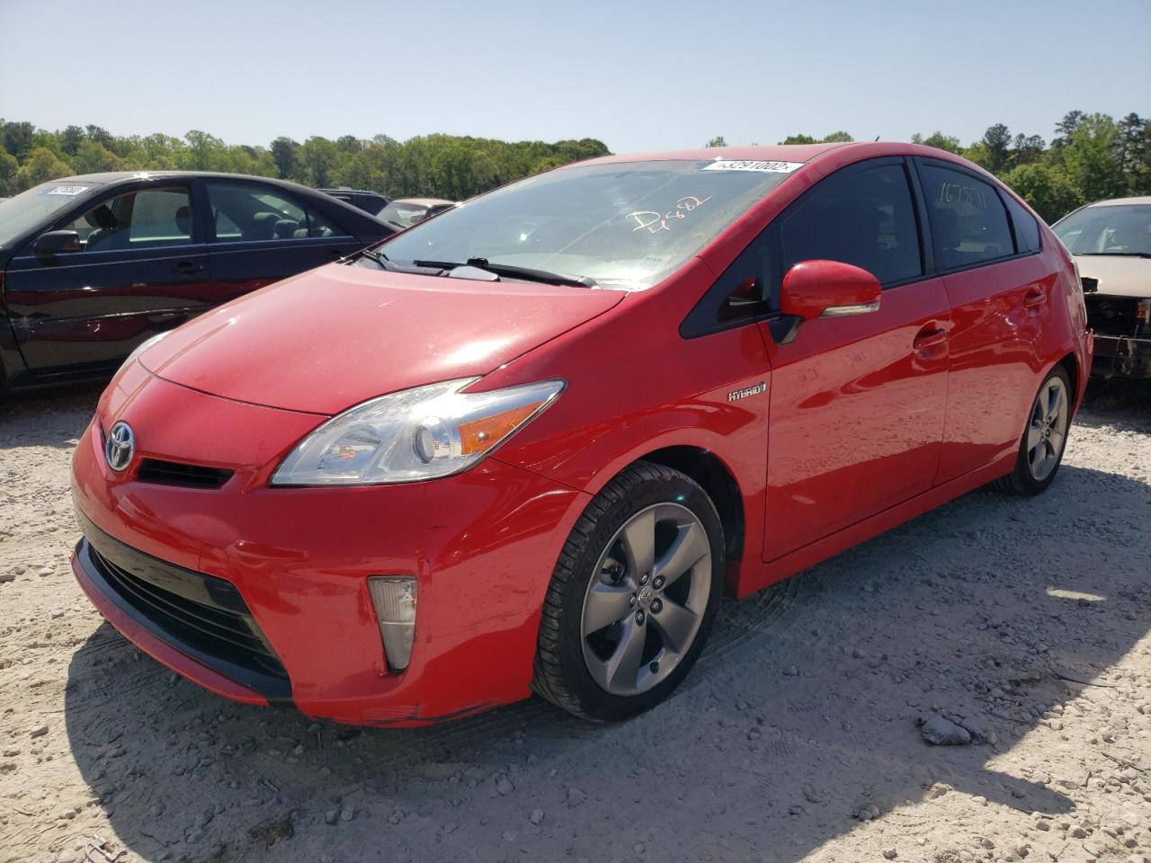 Photo 2 from auction – 2015 TOYOTA PRIUS with VIN JTDKN3DU0F0414882