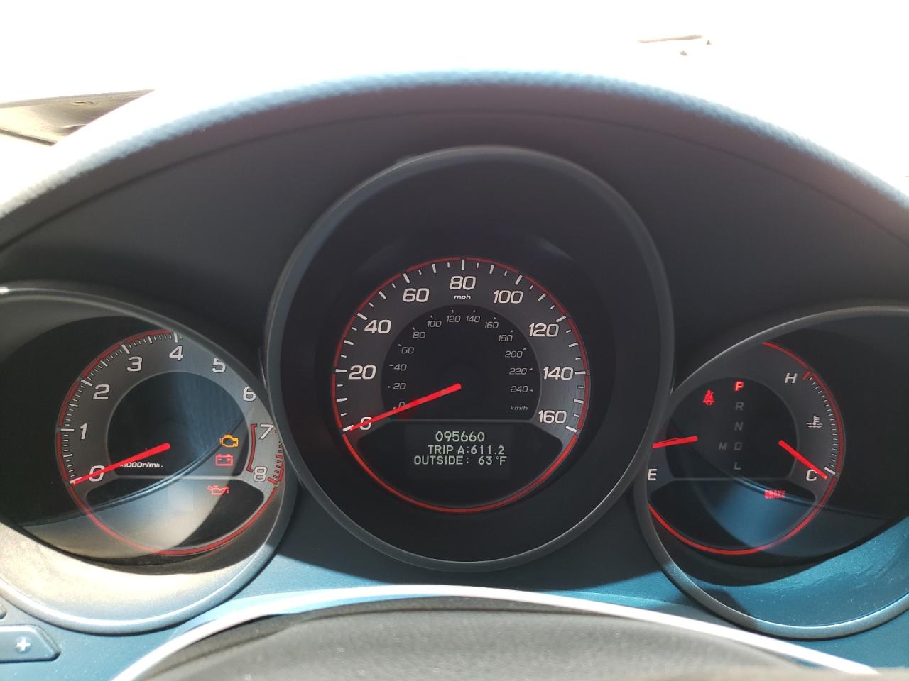 Photo 8 from auction – 2008 ACURA TL TYPE S with VIN 19UUA76508A055792