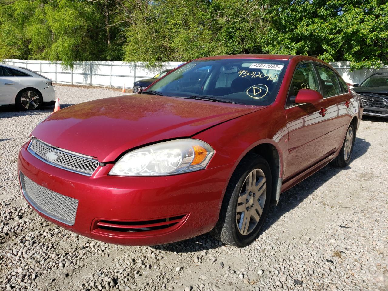 Photo 2 from auction – 2013 CHEVROLET IMPALA LT with VIN 2G1WG5E34D1190152