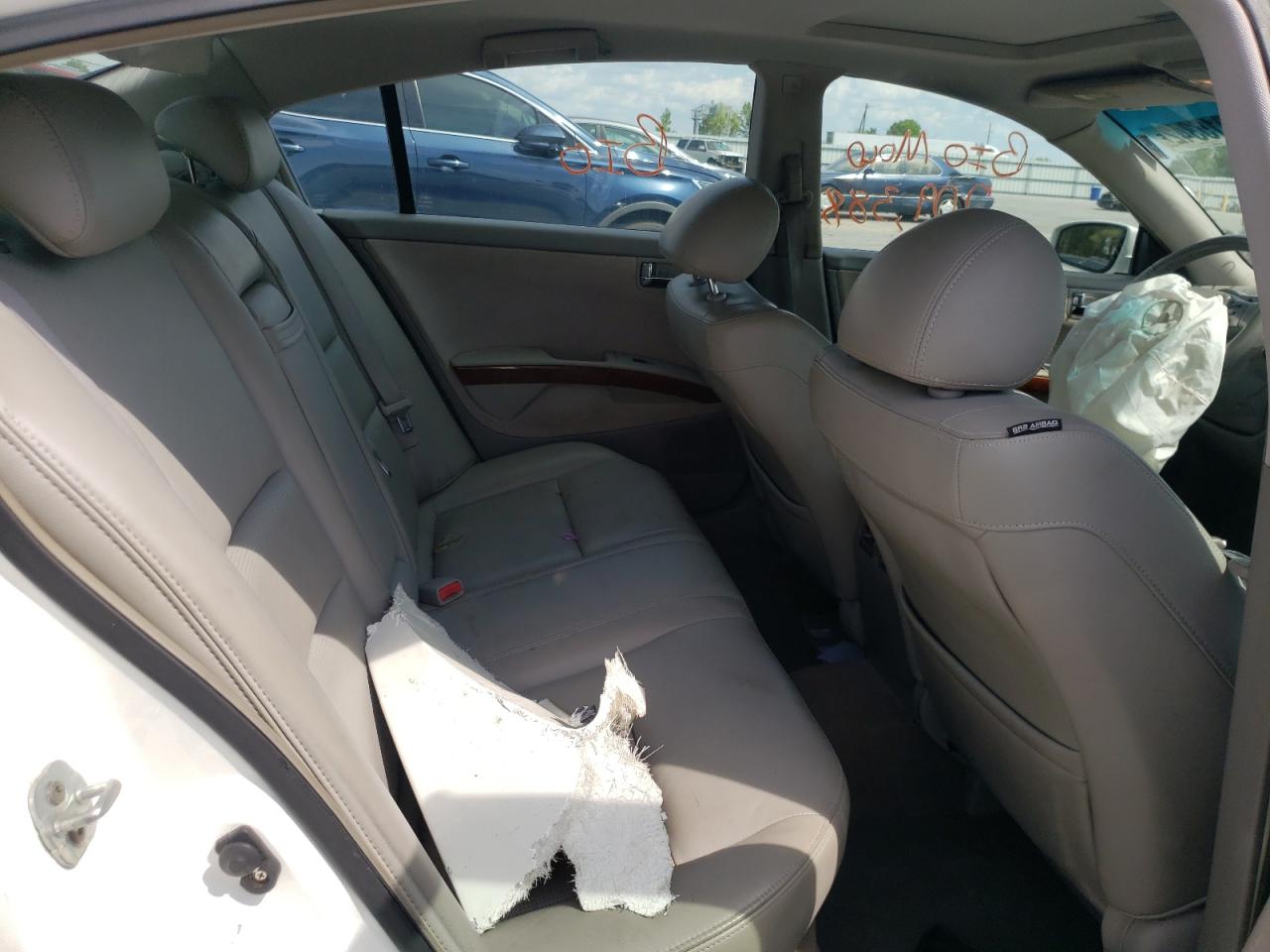 Photo 6 from auction – 2006 NISSAN MAXIMA SE with VIN 1N4BA41E86C825238