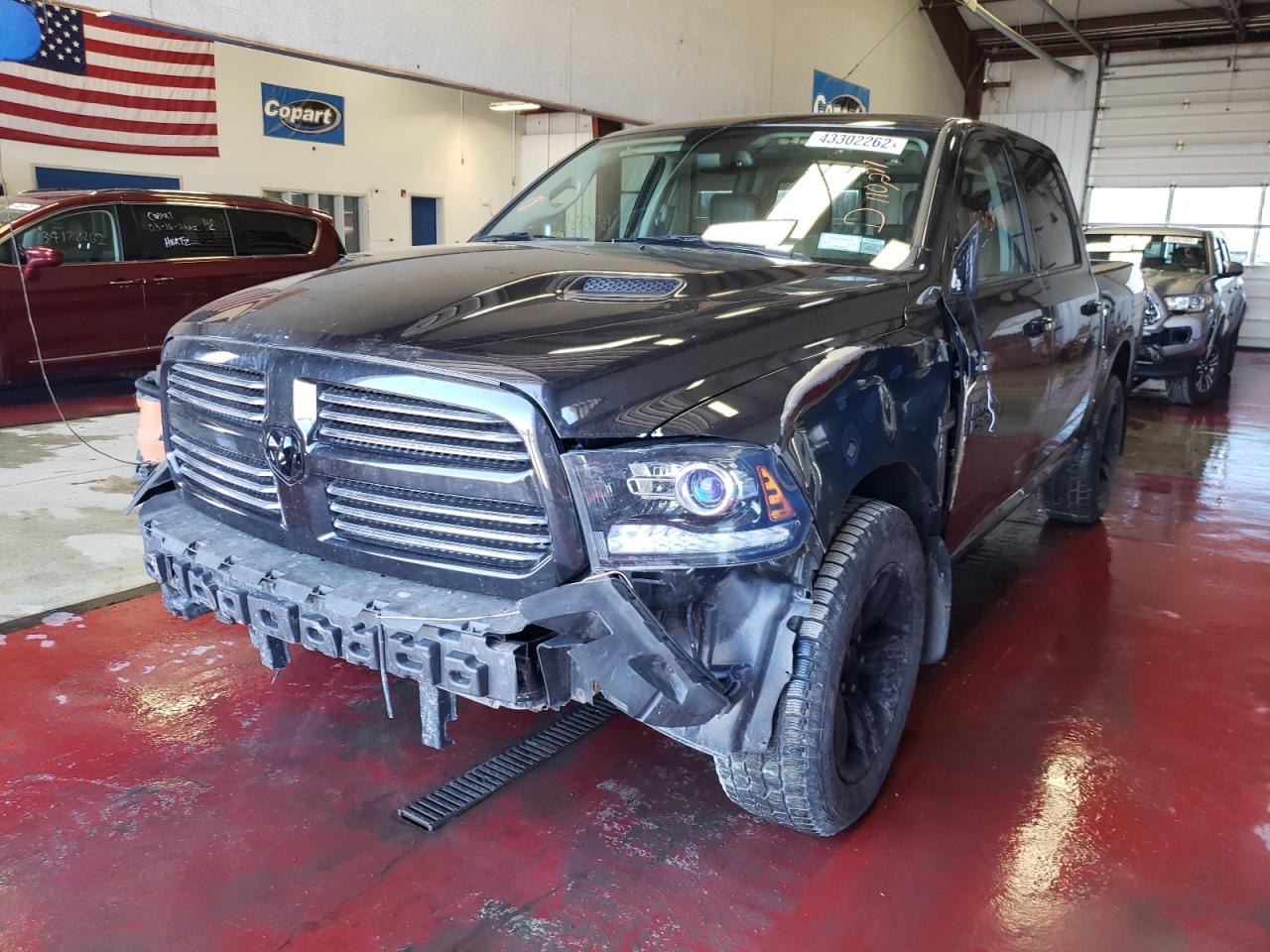Photo 2 from auction – 2016 RAM 1500 SPORT with VIN 1C6RR7MT4GS358959