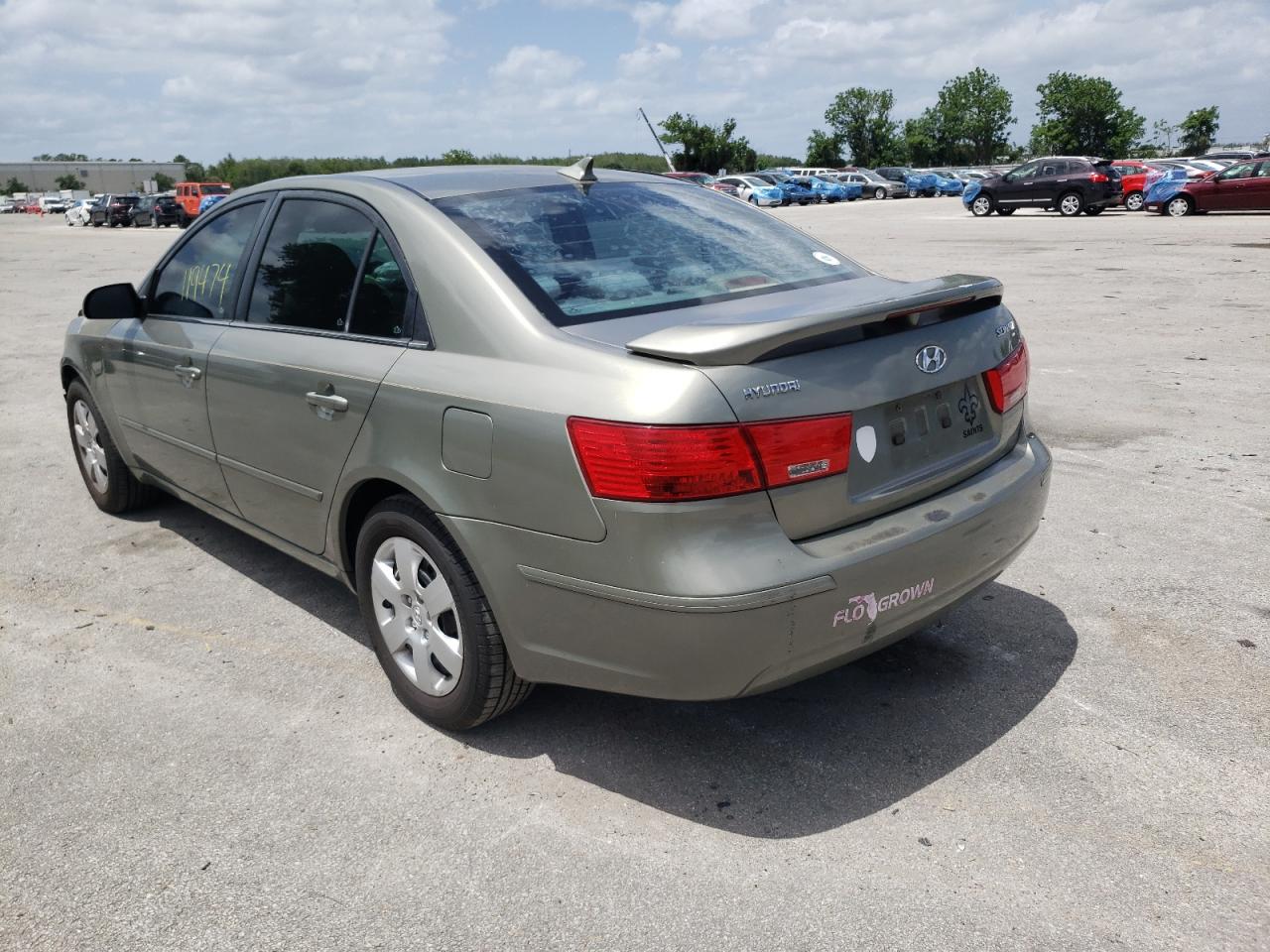 Photo 3 from auction – 2009 HYUNDAI SONATA GLS with VIN 5NPET46C19H504532