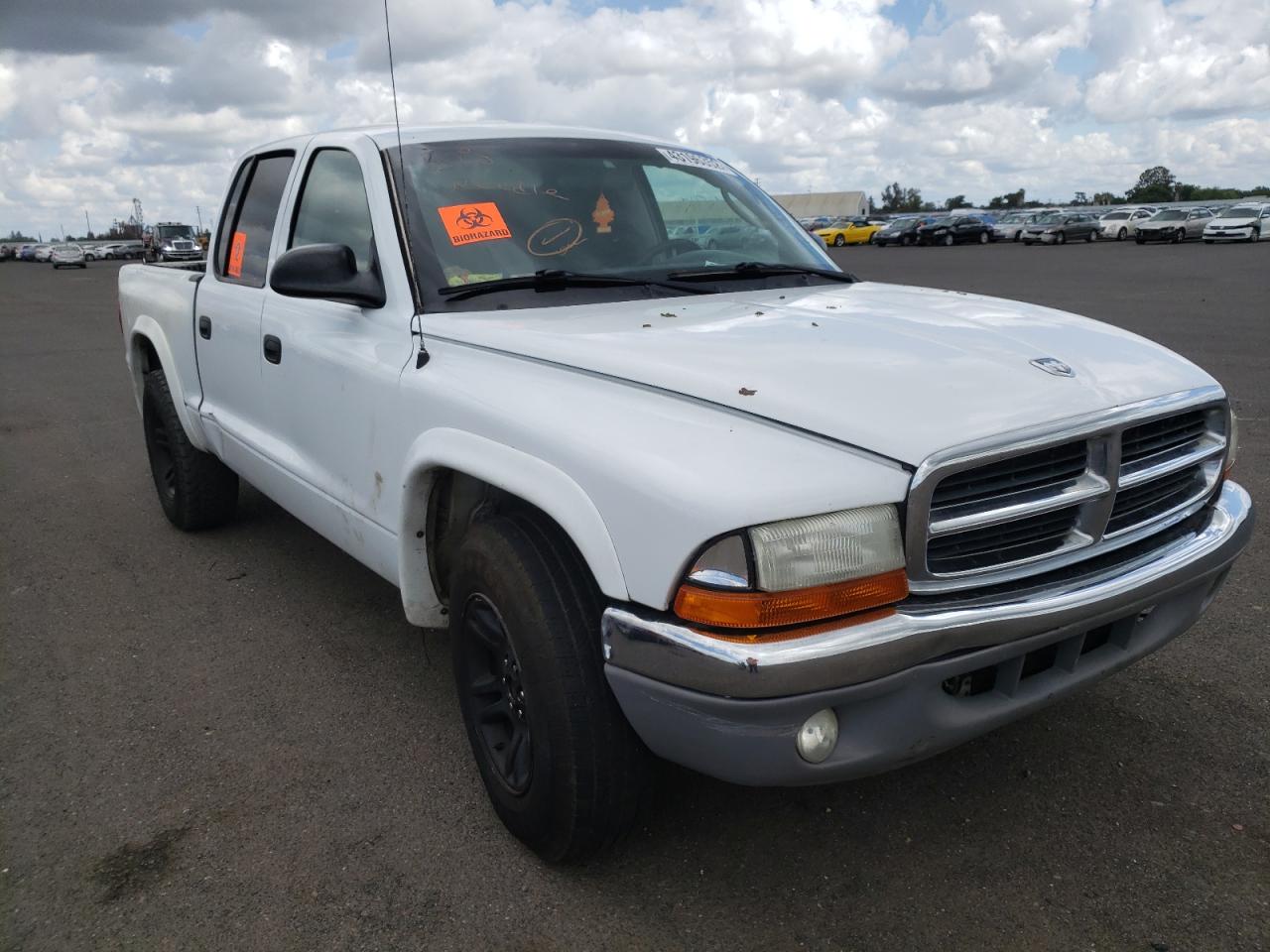 DODGE DAKOTA QUA 2004 with VIN 1D7HL48N14S717072 - Photo from auction