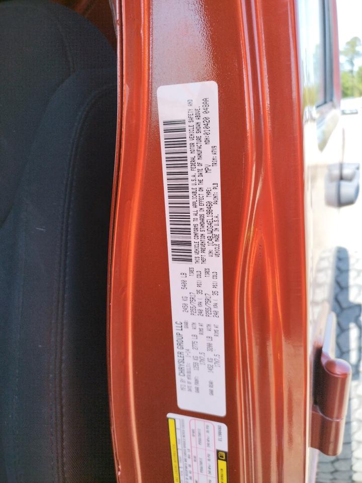Photo 10 from auction – 2014 JEEP WRANGLER U with VIN 1C4BJWDG4EL198460
