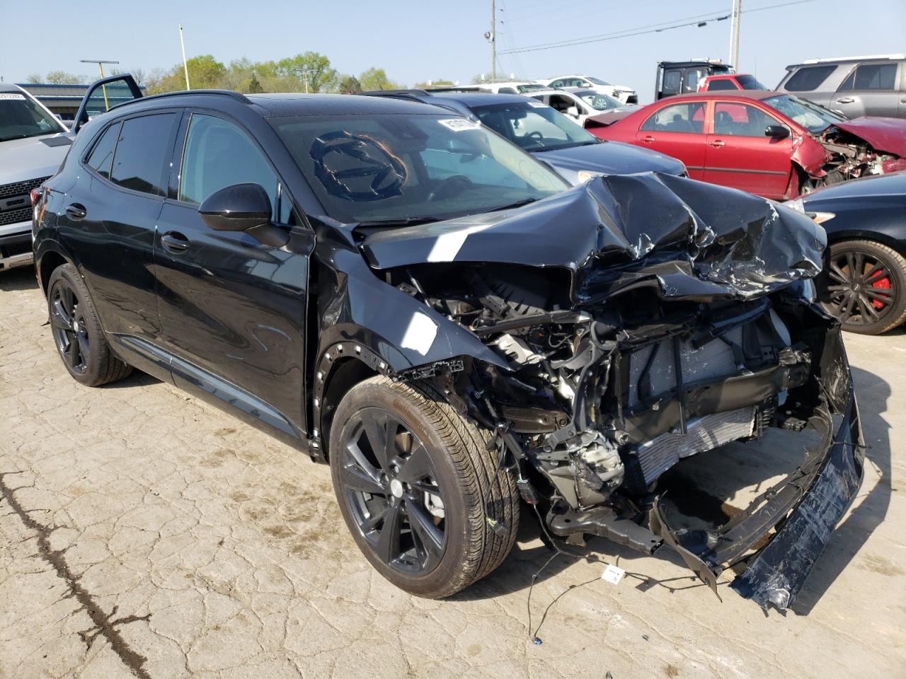 BUICK ENVISION E 2021 with VIN LRBFZNR40MD074485 - Photo from auction