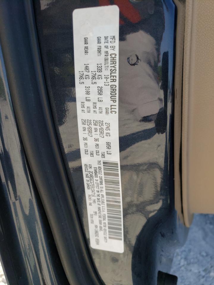 Zdjęcie 10 z aukcji – 2014 DODGE GRAND CARA z VIN 2C4RDGCG7ER154716