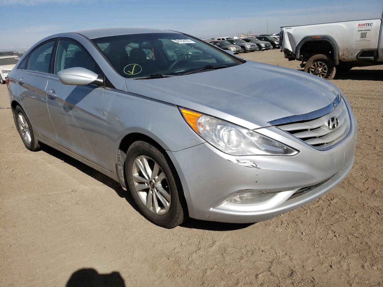 HYUNDAI SONATA GLS 2013 with VIN 5NPEB4AC1DH771690 - Photo from auction