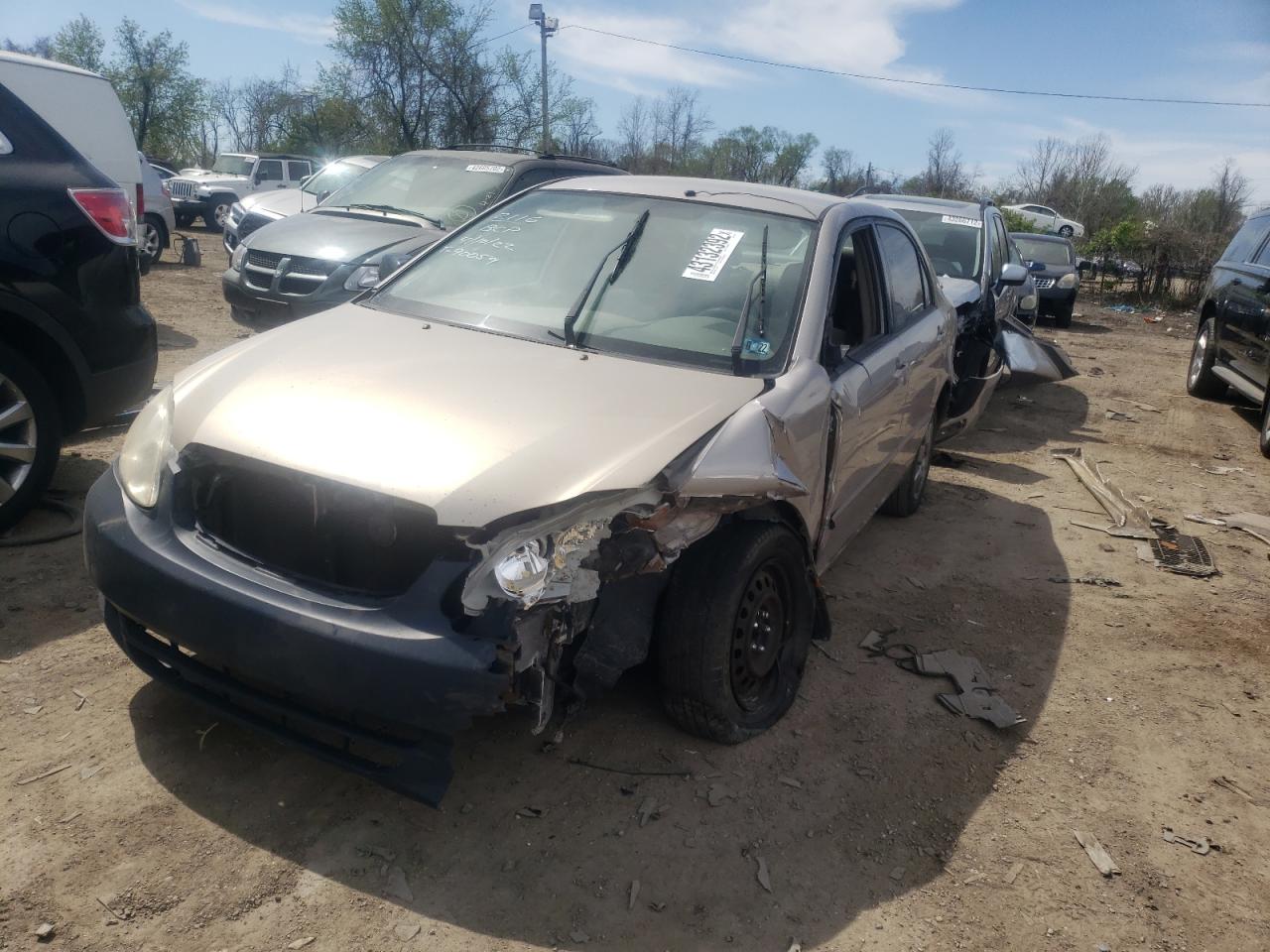 Photo 2 from auction – 2003 TOYOTA COROLLA CE with VIN 2T1BR38E03C142116