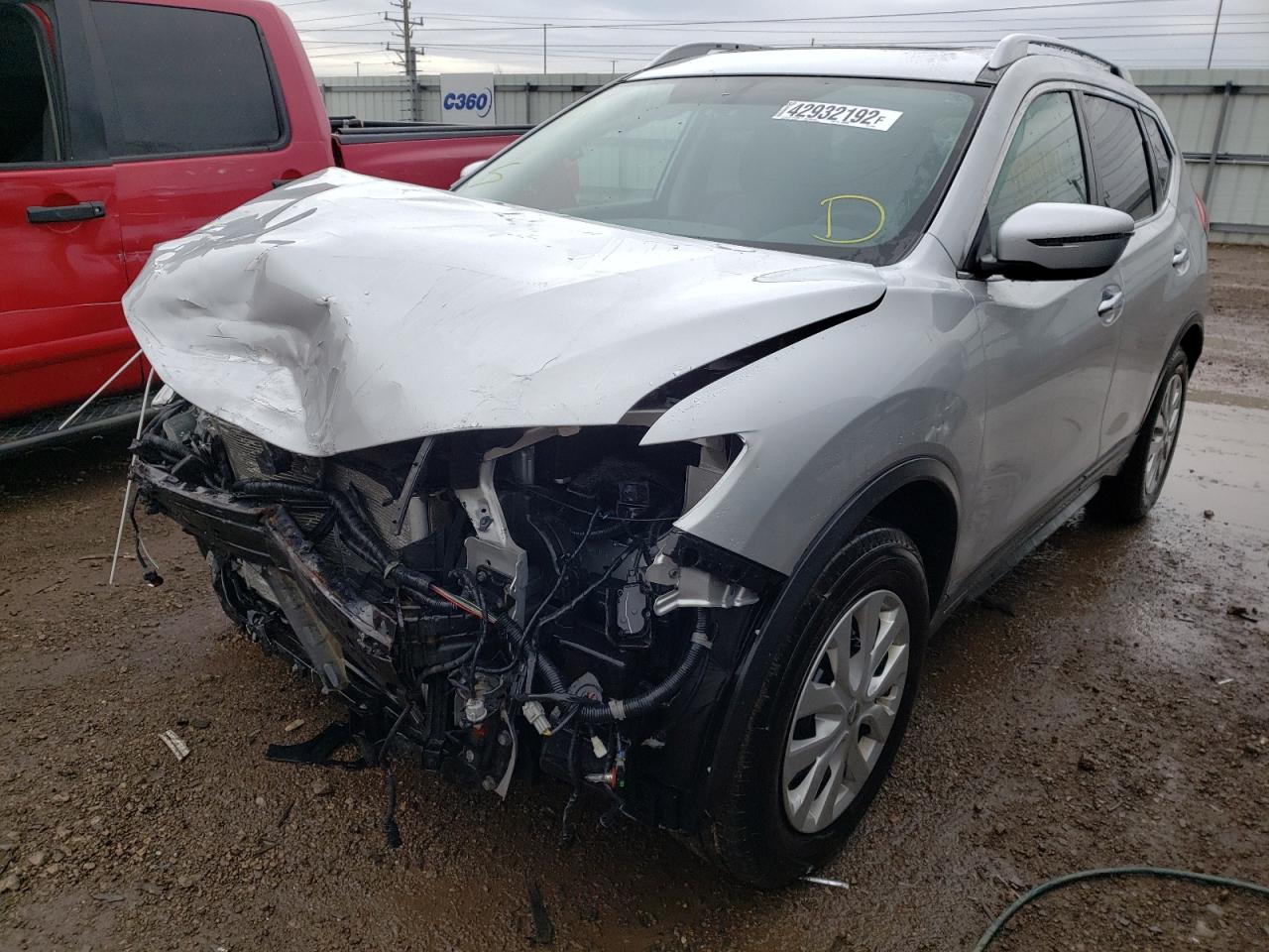 Photo 2 from auction – 2017 NISSAN ROGUE S with VIN KNMAT2MVXHP513689