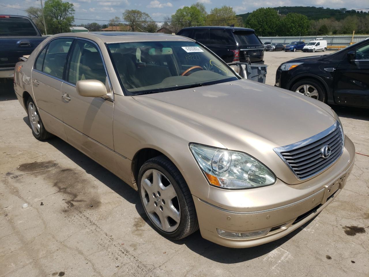 LEXUS LS 430 2005 with VIN JTHBN36F850174573 - Photo from auction
